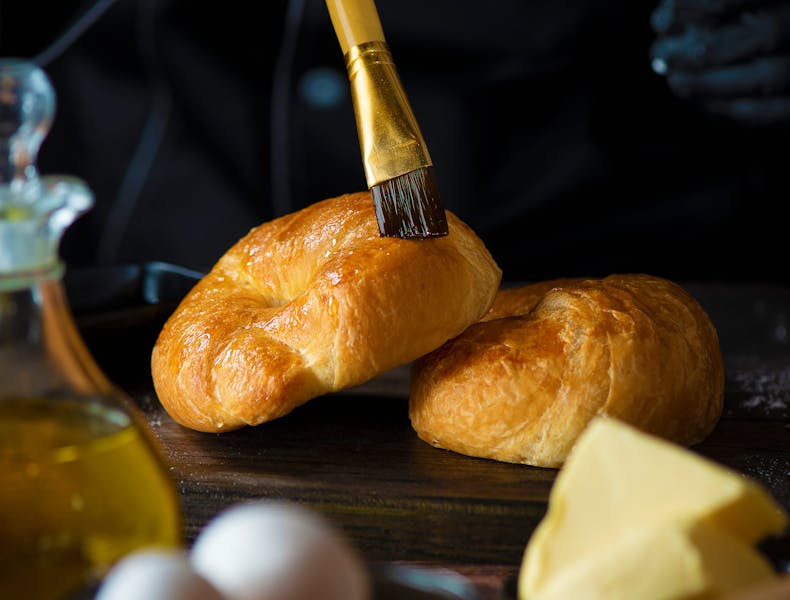 New menu item plated beautifully on a dark table